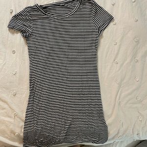Striped T Shirt Dress